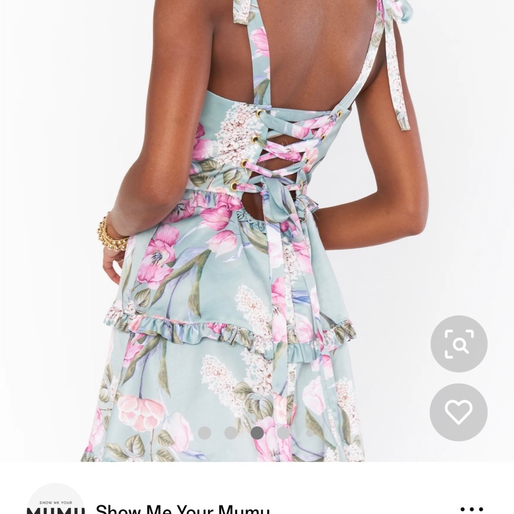 Show Me Your MuMu lady corset mini dress - Picture 2 of 4